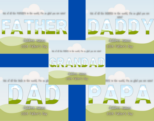 FATHER'S DAY TEMPLATE
